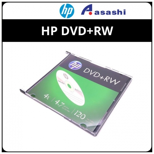 HP DVD+RW Slim Case 1pcs 4x/120min/4.7GB