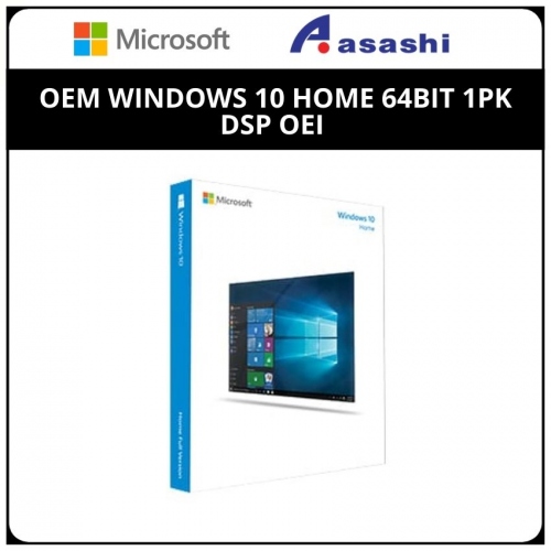 Microsoft OEM Windows 10 Home 64Bit 1pk DSP OEI ( KW9-00139)