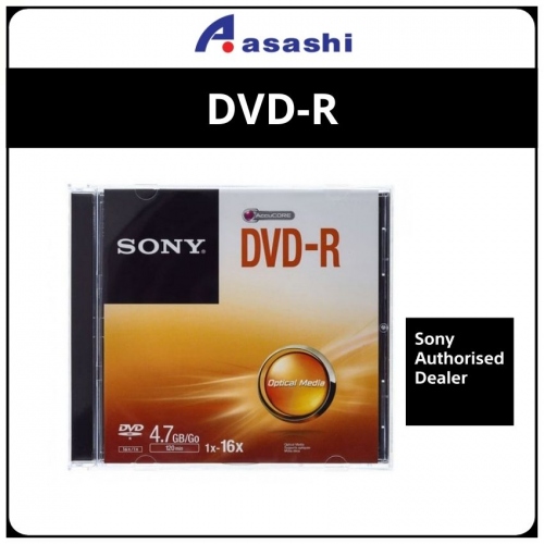 Sony DVD-R Slim Case 1pcs