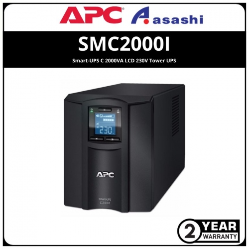 APC SMC2000I Smart-UPS C 2000VA LCD 230V Tower UPS