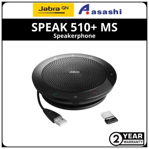 Jabra Speak 510+ MS Personal Speakerphone (7510-309)