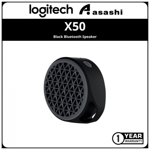 Logitech X50-Black Bluetooth Speaker (1 yrs Limited Hardware Warranty)