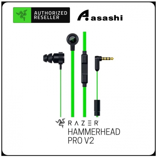 PROMO - Razer Hammerhead Pro V2 Earphone With Mic [RZ04-01730100-R3A1]