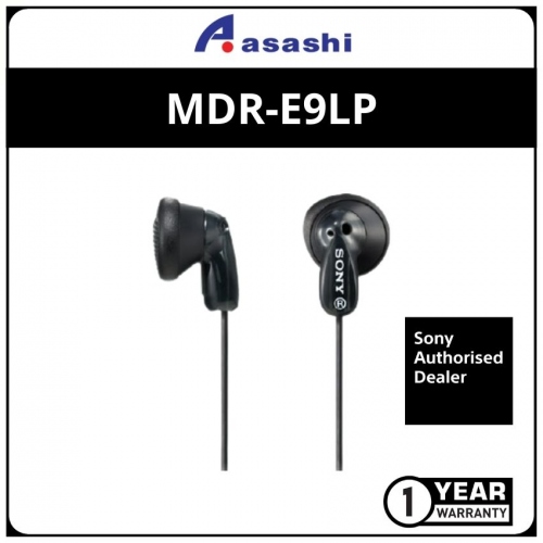 Sony E9LP(Black) Fontopia / In-Ear Headphones (1 yrs Limited Hardware Warranty)