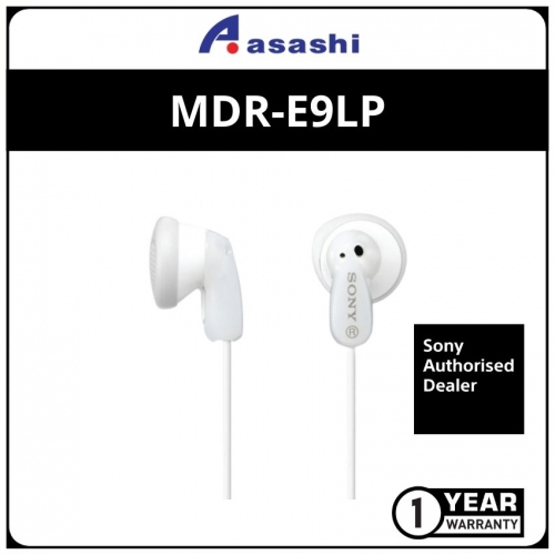 Sony E9LP(White) Fontopia / In-Ear Headphones (1 yrs Limited Hardware Warranty)