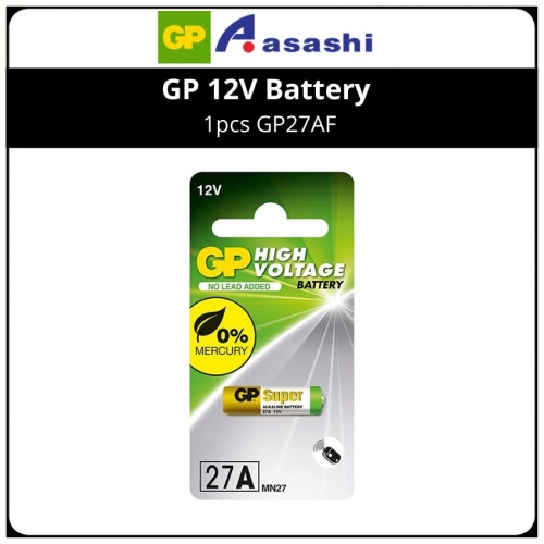 GP 12V Battery 1pcs GP27AF