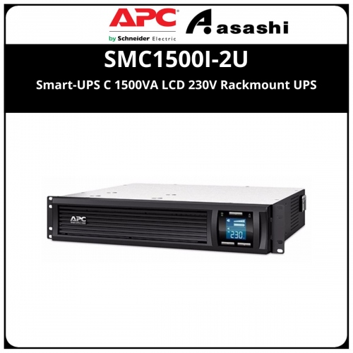 APC SMC1500I-2U Smart-UPS C 1500VA LCD 230V Rackmount UPS