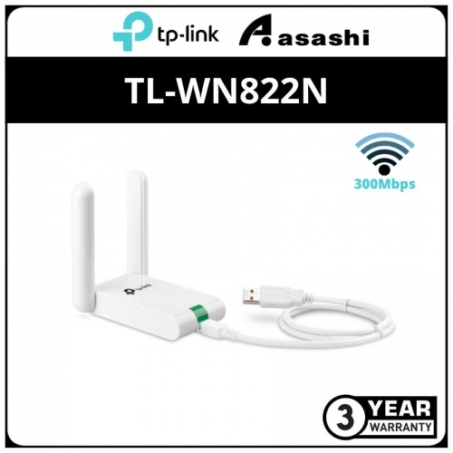 TP-Link Tl-Wn822n 300mbps High Gain Wireless Usb Adapter