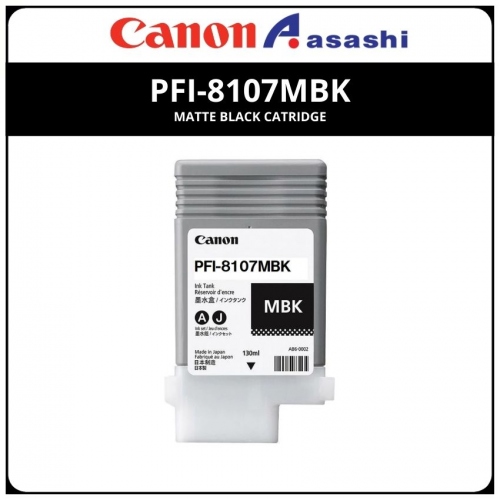 CANON PFI-8107MBK Matte Black CATRIDGE