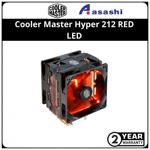 Cooler Master Hyper 212 RED LED CPU Cooler