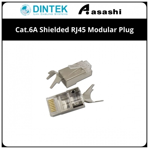 Dintek Cat.6A Shielded RJ45 Modular Plug