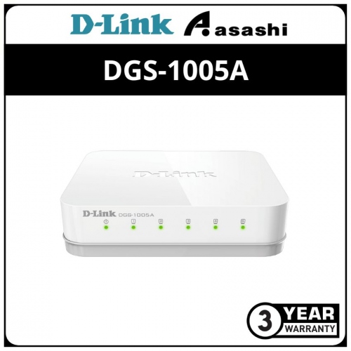 D-Link Dgs-1005a 5-Port Gigabit Desktop Switch