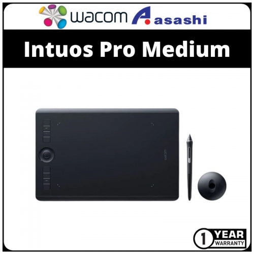 Wacom Intuos Pro Medium (PTH 660/K0 CX), PTH 660/K0 CX | Asashi