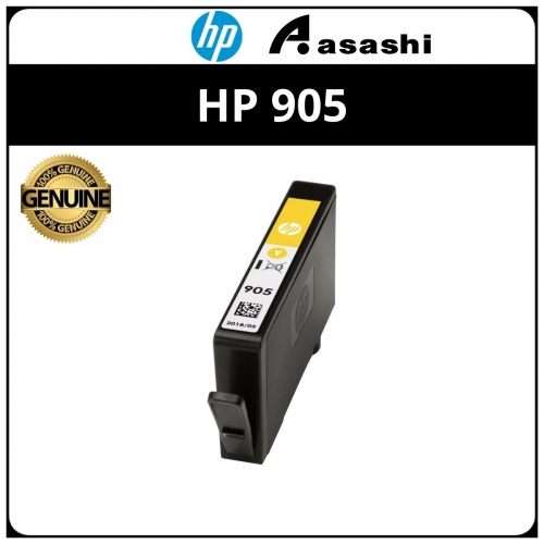 HP 905 Yellow Officejet Ink Cartridge (T6L97AA)