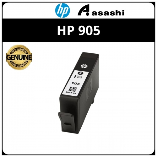 HP 905 BLACK INK CATRIDGE (T6M01AA)