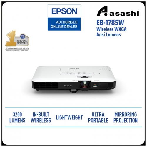 Epson EB-1785W Wxga 3200ansi Lumensi Built In Wireless Projector