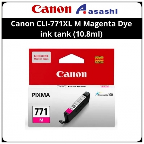 Canon CLI-771XL M Magenta Dye ink tank (10.8ml)