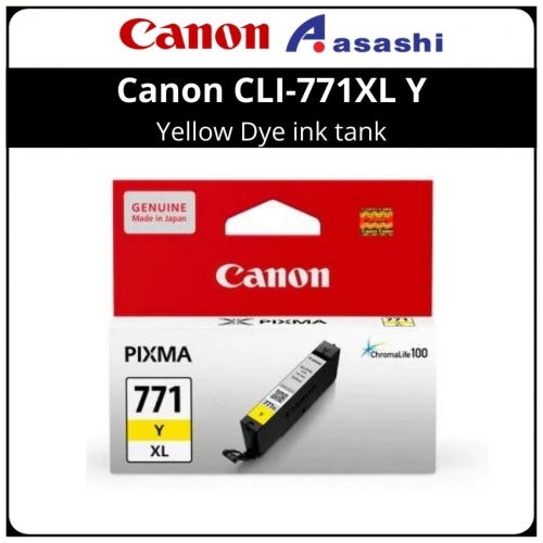 Canon CLI-771XL Y Yellow Dye ink tank (10.8ml)