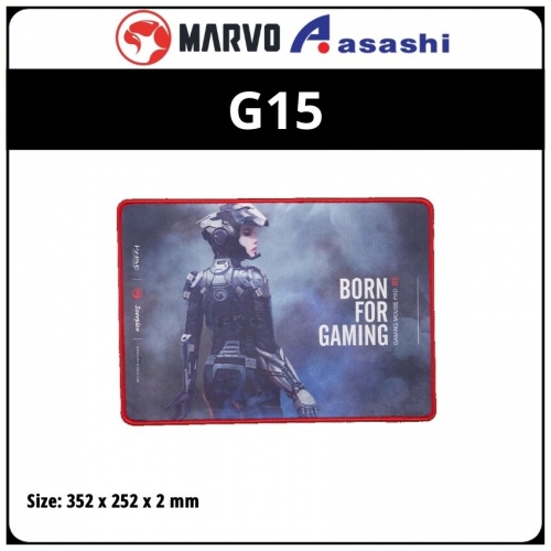 Marvo G15 Gaming Mousepad -355x254x3mm (None Warranty)