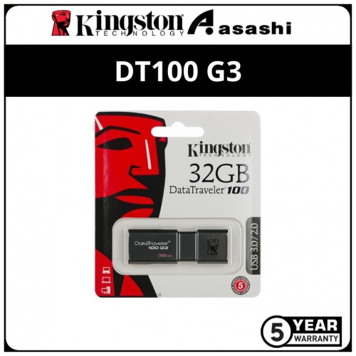 Kingston DT100 G3 32GB USB3.0 Flash Drive