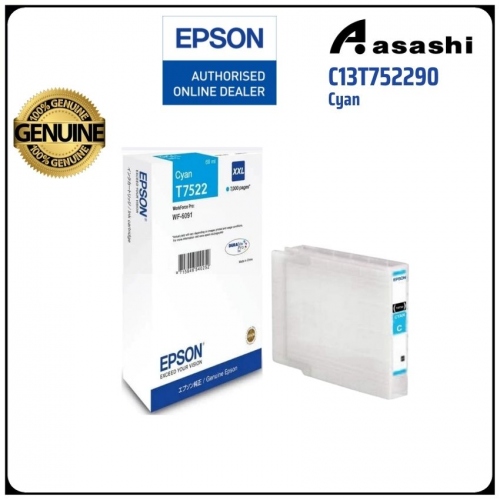 Epson C13T752290 Cyan Ink Cartridge