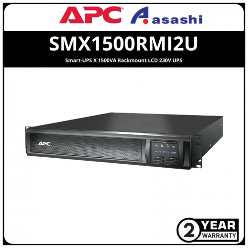 APC SMX1500RMI2U Smart-UPS X 1500VA Rackmount LCD 230V UPS
