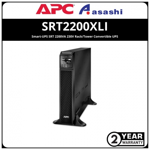 APC SRT2200XLI Smart-UPS SRT 2200VA 230V Rack/Tower Convertible UPS