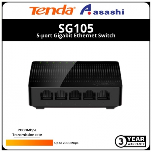TENDA SG105 5-port Gigabit Ethernet Switch