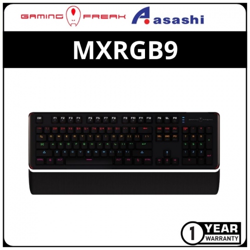 Gaming Freak MXRGB9 Mechanical Keyboard RGB Backlit (Blue Switch) GK-MXRGB9-BL