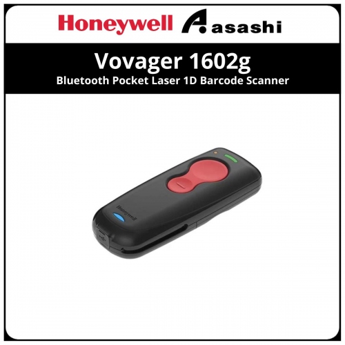 Honeywell Vovager 1602g Bluetooth Pocket Laser 1D Barcode Scanner