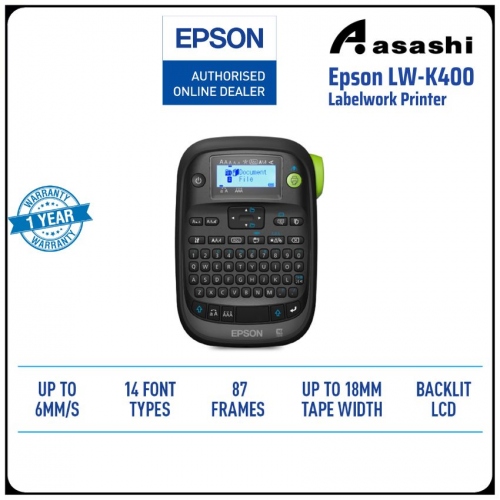 Epson Label Work LW-K400 Printer