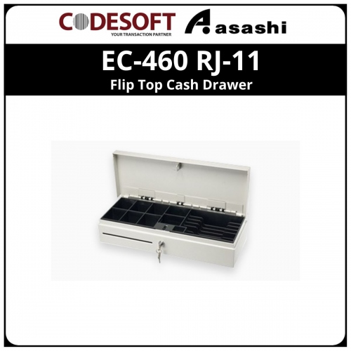 Code Soft EC-460 RJ-11 Flip Top Cash Drawer