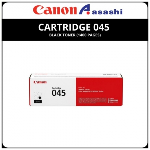 Canon Cartridge 045 Black Toner (1400 pages)