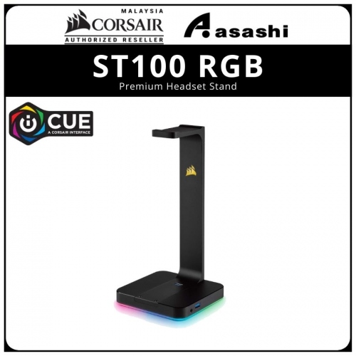 Corsair ST100 RGB Premium Headset Stand with 7.1 Surround Sound (CA-9011167-AP)
