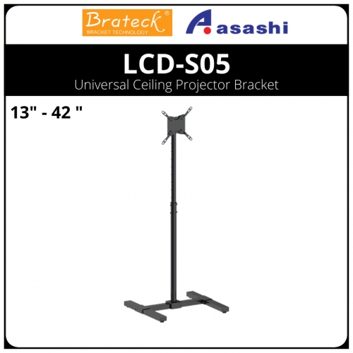 Brateck LCD-S05 13-42 inch Tilt Height Adjustable TV Floor Stand