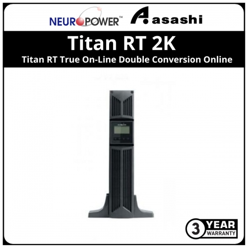 Neuropower Titan RT 2K Titan RT True On-Line Double Conversion Online 2000VA UPS