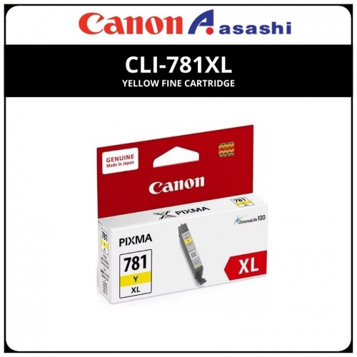Canon CLI-781XL Yellow Fine Cartridge