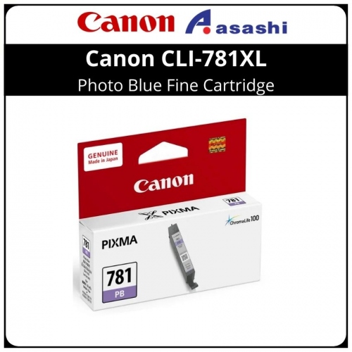 Canon CLI-781XL Photo Blue Fine Cartridge