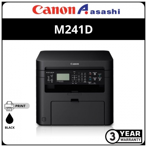 Canon M241d Imageclass 3 In 1 Laser Printer with Duplex printing