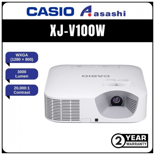 Casio XJ-V100W 3000lm WXGA LED Projector