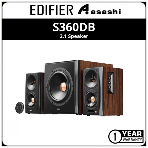 Edifier S360DB 2.1 Speaker (1 yrs Limited Hardware Warranty)