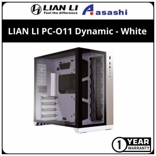 LIAN LI O11 Dynamic ATX Mid Tower Casing - White