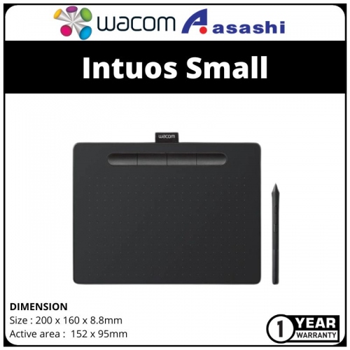 Wacom Intuos Small (CTL4100/K0-CX) Black