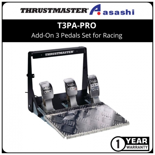 Thrustmaster T3PA-PRO Add-On 3 Pedals Set for Racing ( 1 Yrs Limited Hardware Warranty)