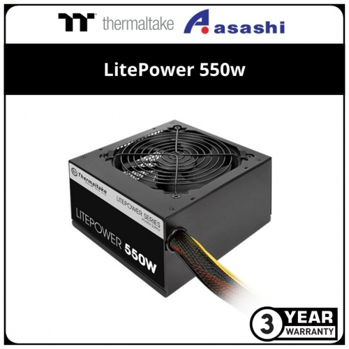 Thermaltake LitePower 550w Power Supply - 3Yrs Warranty