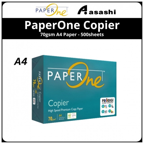 PaperOne Copier (Green) 70gsm A4 Paper - 500sheets