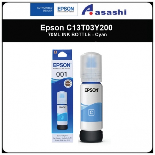 Epson C13T03Y200 70ML INK BOTTLE - Cyan