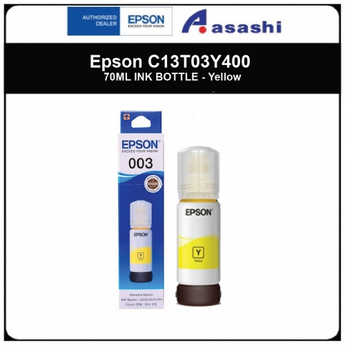 Epson C13T03Y400 70ML INK BOTTLE - Yellow
