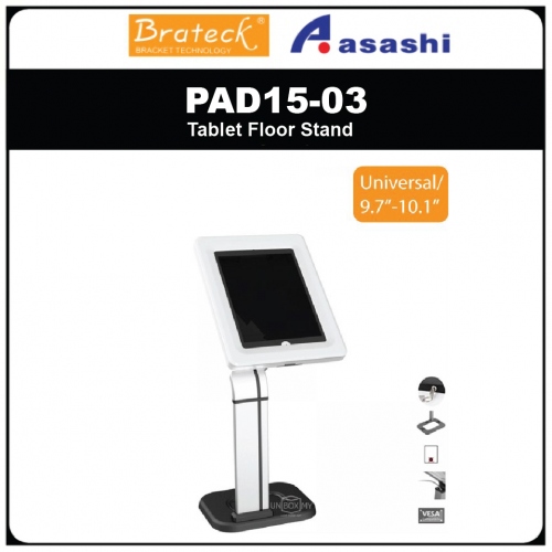 Brateck PAD15-03 Tablet Floor Stand