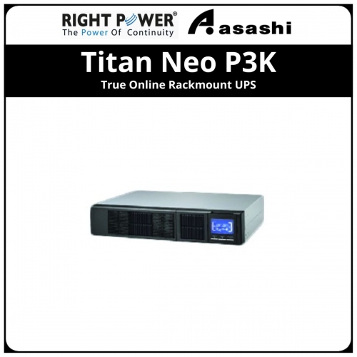 Right Power Titan Neo P3KR True Online Rackmount UPS